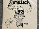 VINYL LP 12’ PROMO DJ ONLY METALLICA ONE METDJ 512 SIGNED BY ALL BAND