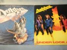 Dokken   Tooth And Nail  1984 & Under Lock And Key 1985 Vinyl EX w/Inner Sleeves