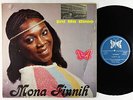 Mona Finnih - Eni Ma Bimo LP - Emona Nigeria VG+ Autograph