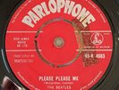THE BEATLES 1963 U.K. 45 PLEASE PLEASE ME  RED PARLOPHONE  45-R 4983  VINYL