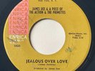 JAMES DEE & A PIECE OF THE ACTION - Jealous Over Love RARE SWEET SOUL 45 Enrica