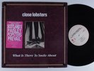 CLOSE LOBSTERS What Is There... ENIGMA EP VG++ with glossy & press inserts q