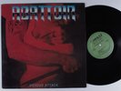 ABATTOIR Vicious Attack COMBAT LP VG++ with merch insert q