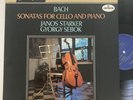 Janos starker G Sebok Bach Mercury Golden Imports LP Near Mint Copy Beautiful