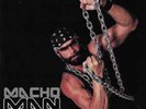 Macho Man Randy Savage-  Be A Man MACHO CHAIN SILVER Vinyl LP /300 1st Pressing