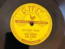 BLUES LITTLE JUNIOr PARKER Sun 192 Mystery Train/Love My Baby E+.