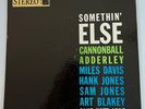 Cannonball Adderley - Somethin' Else Blue Note 1595 Stereo LP 47W Ear/P DG RVG