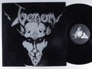 VENOM Black Metal NEAT LP VG+ uk embossed cover w/ lyric sheet insert & poster q