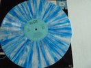 MAXI VINYL SCHALLPLATTE DEPECHE MODE STRIPPED BLUE WHITE MARBLED COLOURED