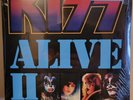 KISS ALIVE II 45th Anniversary Limited Edition Red & Blue Colored Vinyl 2LP New