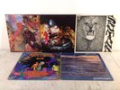 Santana lot 5 LPs Abraxas w/ Poster, Self Titled, Amigos, Moonflower