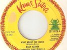 BILLY HARNER What About The Music KAMA SUTRA  NORTHERN SOUL UK 45