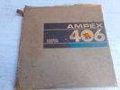 1 X USED -AMPEX MASTERING AUDIO TAPE 406' 16 or 18'' REEL to REEL