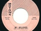 SATINTONES - My Beloved / Sugar Daddy - MOTOWN - Doo Wop 45