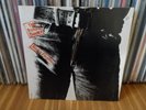 rolling stones,  sticky fingers,  vinyl LP mit Reißverschlußcover, Zipper.