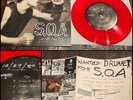 STATE OF ALERT First Demo 7” Red Vinyl-minor threat youth brigade S.O.A. faith
