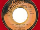 FIVE ECHOES - Baby Come Back To Me / Lonely Mood - SABRE - Doo Wop R&B 45