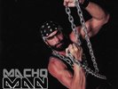 Macho Man Randy Savage-  Be A Man MACHO CHAIN SILVER Vinyl LP 1st Pressing