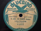 LYDIA MENDOZA - Te Amo, Me Dijiste - RARE BOLERO BLUEBIRD 78rpm