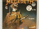 MEGADETH - SO FAR, SO GOOD. SO WHAT  + INNER + INSERT +POSTER -UK A-1/B-1 - VG++