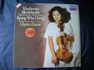 TCHAIKOVSKY MENDELSSOHN VIOLIN CONCERTOS CHUNG DUTOIT LP DECCA digital