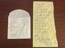 R.E.M. REM - Uber Rare Holy Grail - Original EARLY Genuine Set Lists frim 1983