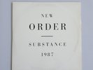 New Order Substance 1987 Reissue Vinyl LP