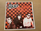 The Police FALL OUT / NOTHING ACHIEVING 7” Vinyl Record RARE orange sleeve