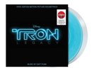 DAFT PUNK TRON LEGACY BLUE & CLEAR VINYL EXCLUSIVE LIMITED 2LP DISNEY SEAM SPLIT