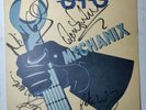 RARE UFO MECHANIX autographed PETE WAY, PAUL RAYMOND, NEIL CARTER, ANDY PARKER