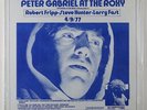 Peter Gabriel (+Fripp/Hunter/Fast) 