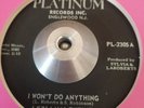 70's Soul / Funk 45  *   Lezli Valentine  *  I Won't Do Anything   *