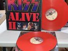 VG • KISS Alive II RED WAX 1977 Rock LP Rare VINYL Pye UK in Mismatched US Cover