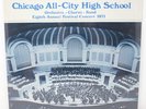 1971 Chicago Public All-city High school concert Orchestra Hall-chorus-Band LP