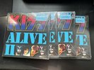 KISS ALIVE II LIMITED EDITION RED & BLUE Splatter Vinyl Lp Record New Sealed