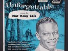 NAT KING COLE: unforgettable CAPITOL 7