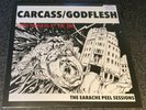 CARCASS/GODFLESH-EARACHE PEEL SESSIONS-UK 2014 YELLOW SPLATTER VINYL LP-200 ONLY