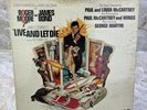 James Bond 007 Ian Fleming's Live and Let Die Soundtrack Music Vinyl Record