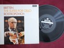 BRITTEN / ROSTROPOVITCH / SUITES FOR CELLO / SXL 6393 / DECCA STEREO