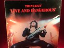 THIN LIZZY Live And Dangerous 1978 UK Double Vinyl LP EXCELLENT CONDIT original