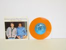 Michael Jackson/Paul McCartney The Girl Is Mine Orange Vinyl Israel  7