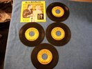 Jerry Lee Lewis 45 RPM Records Group Of Four Records