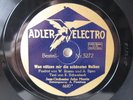 78rpm JOHN MORRIS & FLESSBURG - WAS NÜTZEN MIR DIE SCHÖNSTEN NELKEN Foxtrot