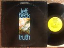 JEFF BECK TRUTH 1968 DEBUT LP US EPIC FIRST PRESSING BN 26413 YELLOW LBL EX