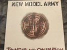 NEW MODEL ARMY - Thunder and Consolation - Embossed - Vinyl LP VG+/EX US PRESS