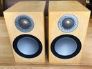 Monitor Audio Silver 50 6G Audiophile HiFi Speakers Pair Natural Oak MINT Boxed