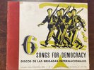 1940 ERNST BUSCH SONGS for DEMOCRACY KEYNOTE Set 101 Spanish War 3X78RPM Records