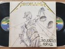 Metallica - ...And Justice For All / 2xLp Vinyl 1989 Iron Maiden Sepultura Kiss