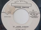 Rare 50's Popcorn Country Bop 45 Elton Britt St. James Avenue Uranium Fever VG+