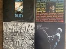 Jeff Beck Truth,Eric Clapton Rainbow Concert Cream 5 vinyl record lp bundle lot